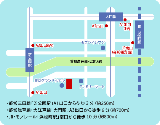 東京都人権プラザの地図