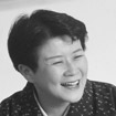 写真：笑う菊千代さん