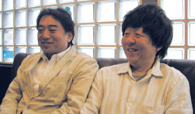 藤田貴士さんと新澤克憲さんの写真