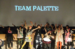 写真：team paletteの舞台風景