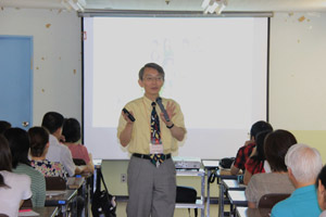 写真：講演会の様子