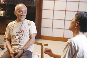 写真：谷川さん、沢さん対談の様子