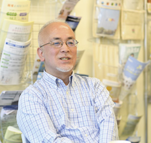 写真：いくしまさんインタビュー風景
