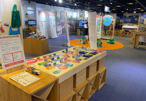 写真：Jica地球ひろばの展示