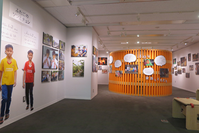 写真：展示室の様子