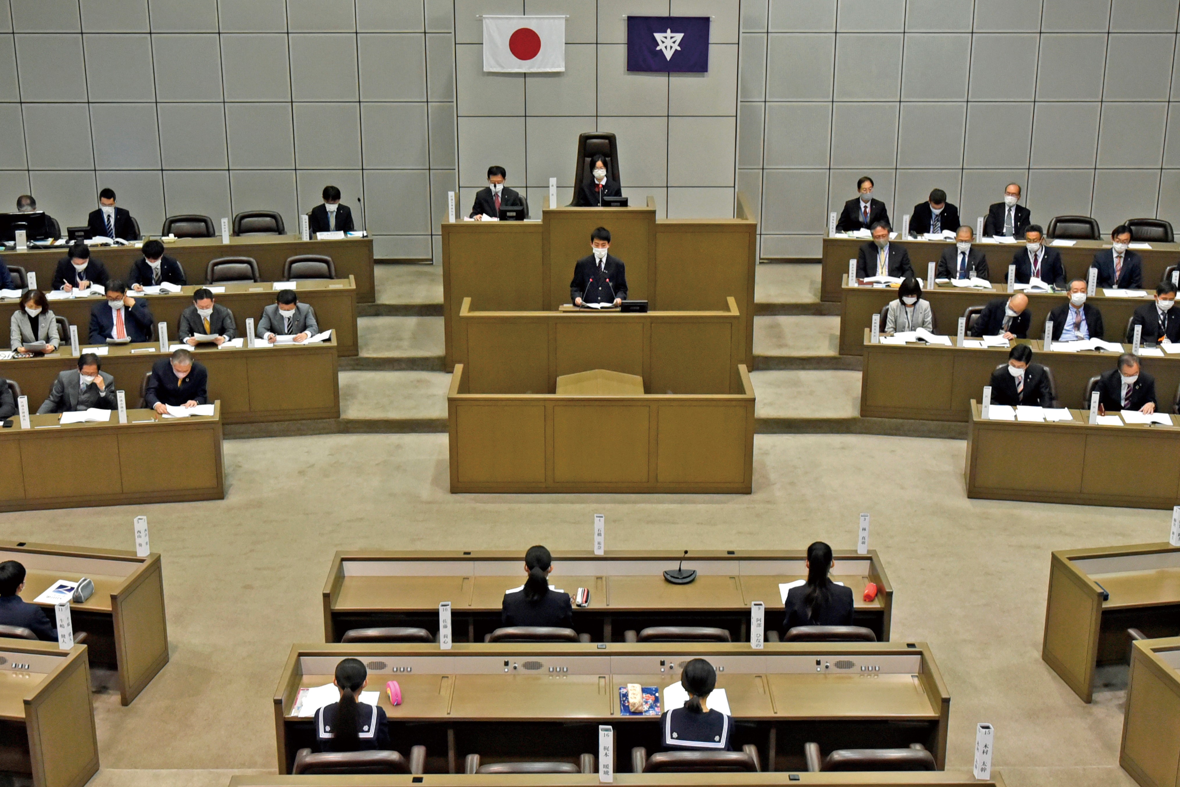 2021年度の本議会の様子