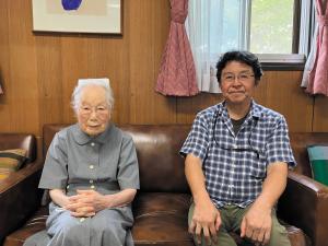 あまはさんといがらしさんの写真
