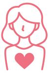 女性イメージのイラスト