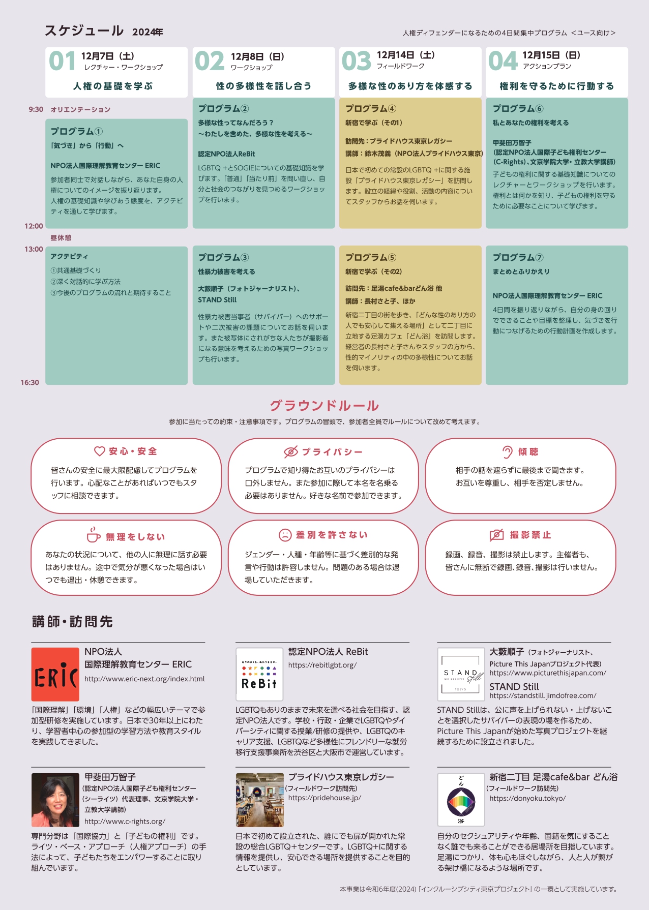 チラシ　裏