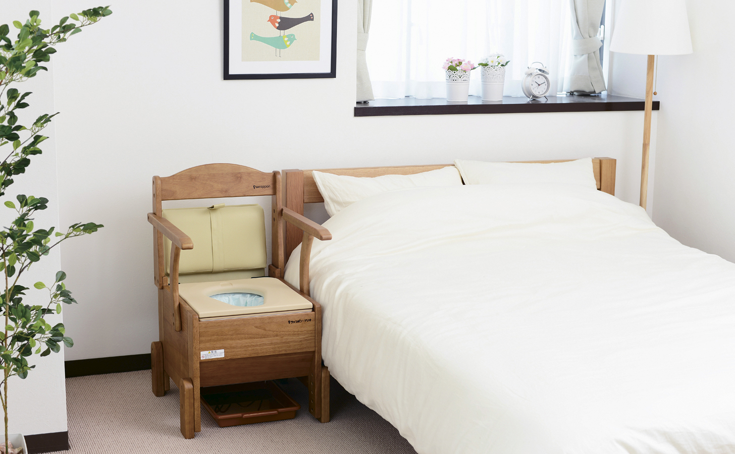 水を使わず利用できるトイレ　日常時のイメージ