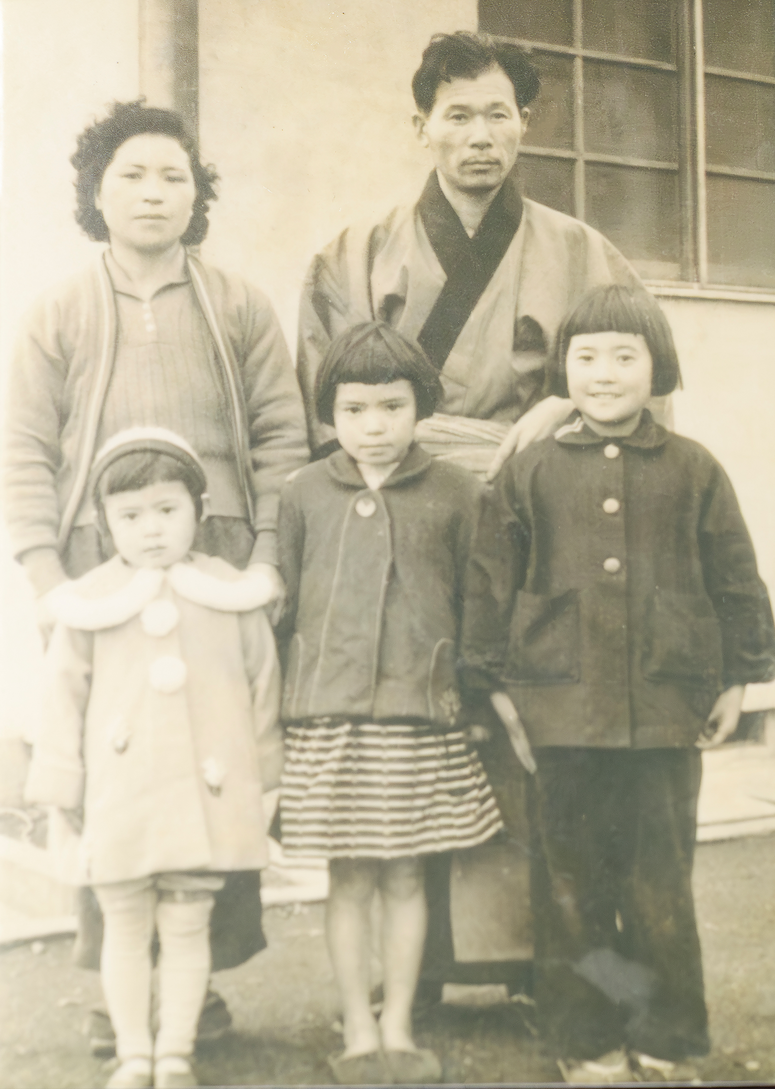 よしながりみこさんと家族の写真