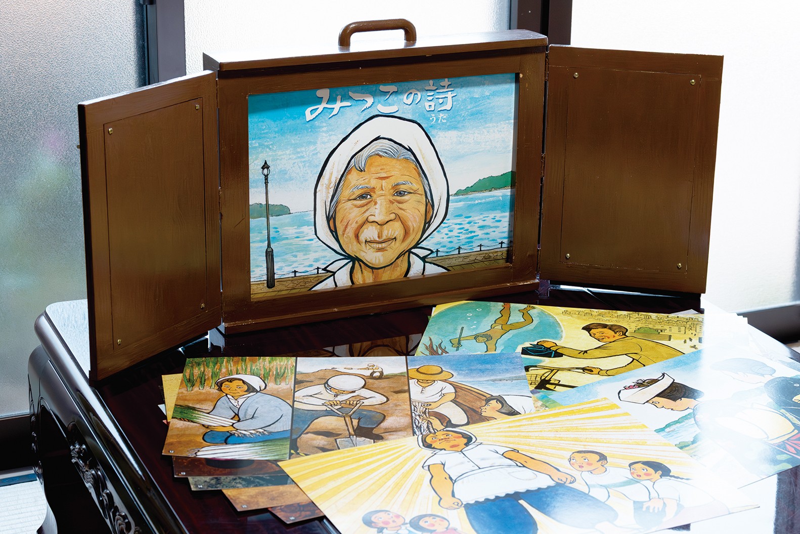 紙芝居　みつこの詩の写真